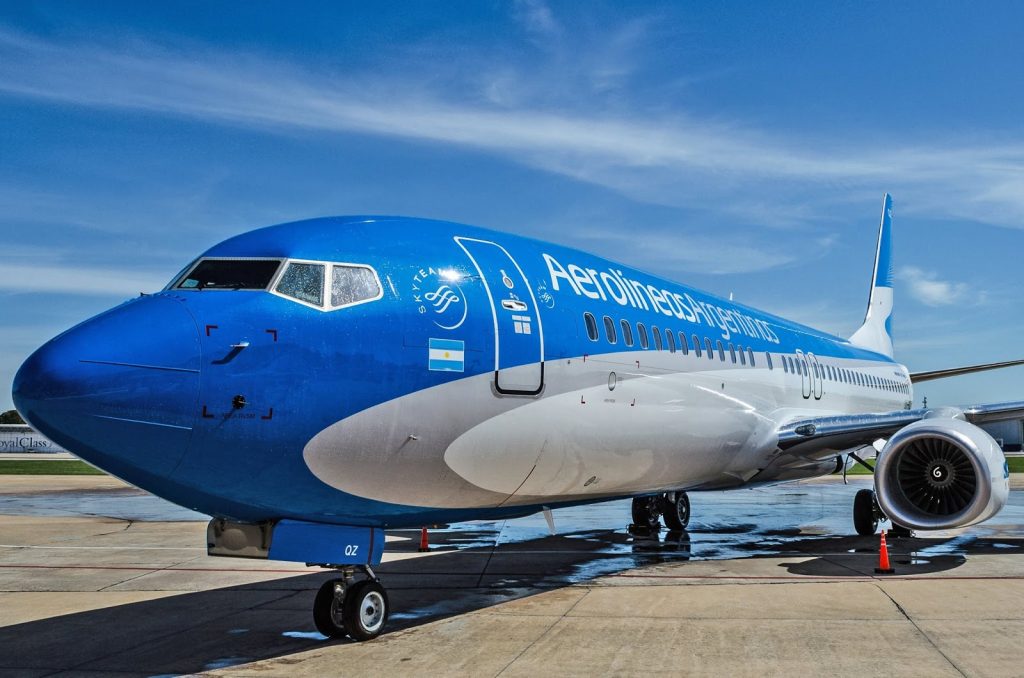 Aerolíneas Argentinas canceló 267 vuelos y reprogramó otros 26 por el paro de la CGT