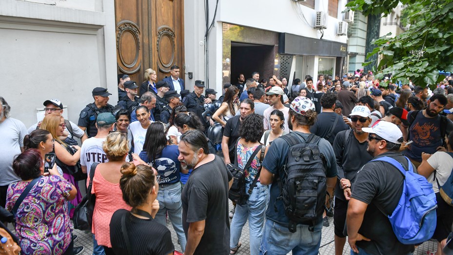 Protesta piquetera: 20 cuadras de cola frente al Ministerio de Capital Humano