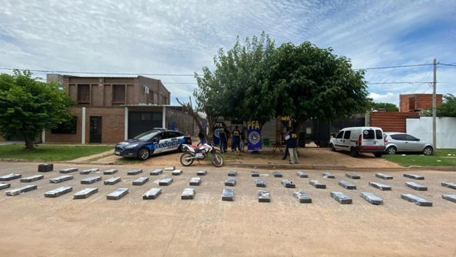 La Policía Federal secuestró más de 600 kilos de marihuana en Corrientes