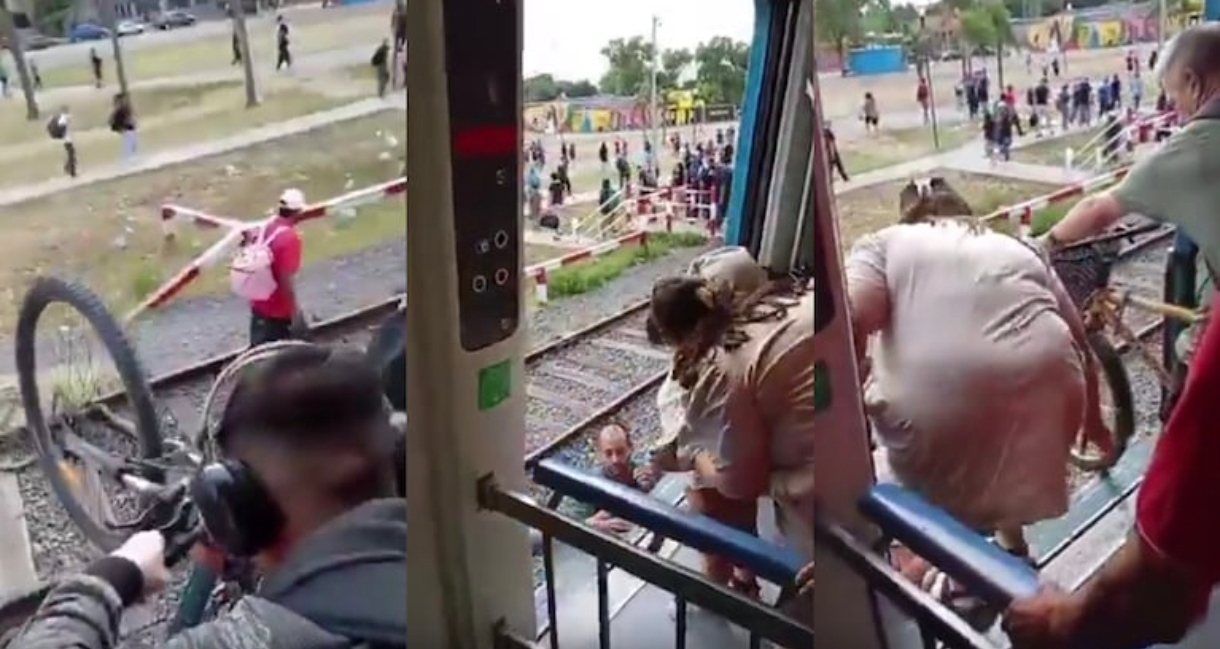 Por un accidente en el tren Roca, los pasajeros fueron evacuados y el servicio está interrumpido