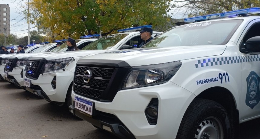 Gastón Granados encabezó el lanzamiento del Plan de Tolerancia Cero al Delito en Ezeiza