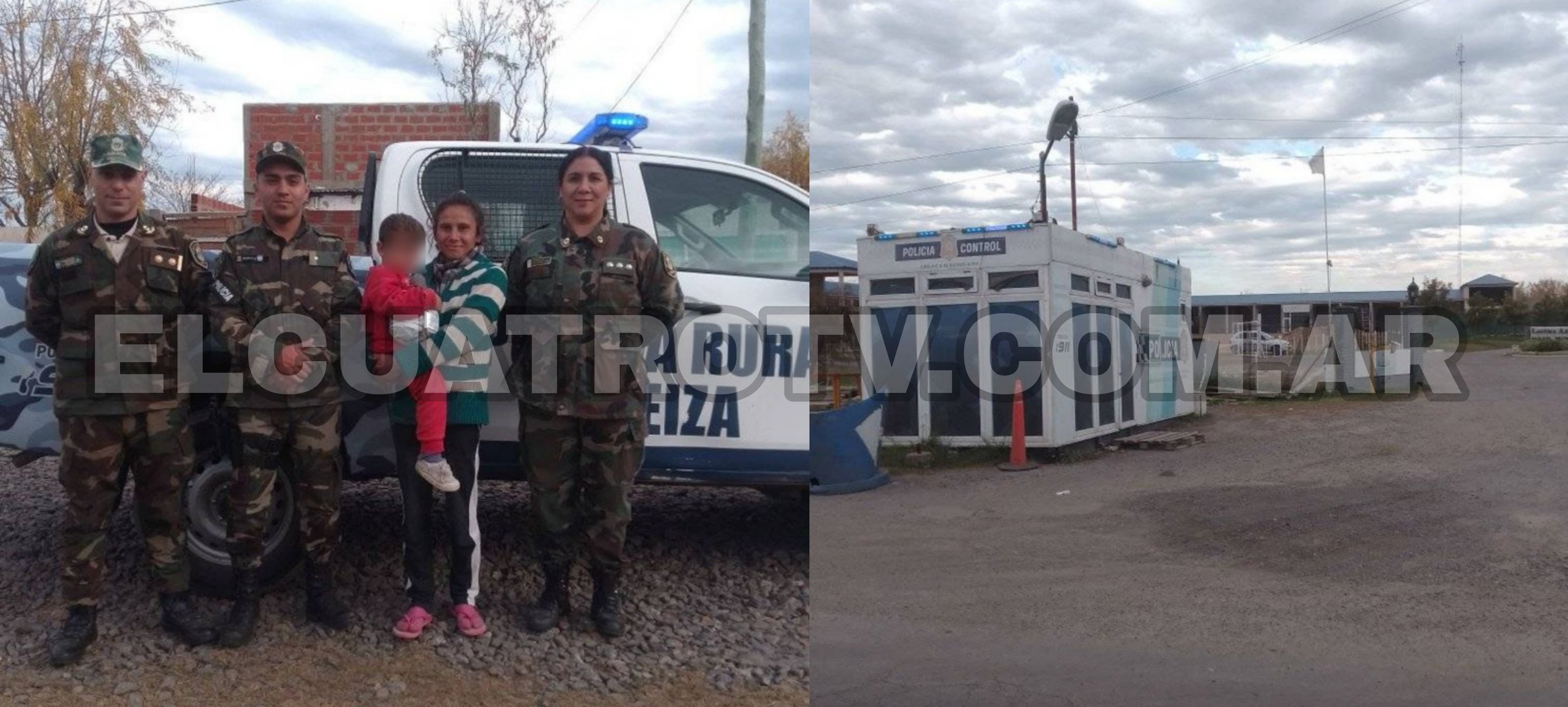 Un policía la rural de Ezeiza salvó a un nene de 3 años que se había ahogado: no presentaba signos vitales