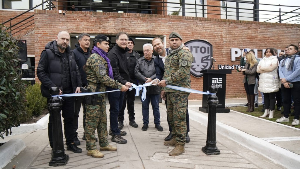 Ezeiza tienen una sede de la unidad táctica de operaciones inmediatas de la bonaerense