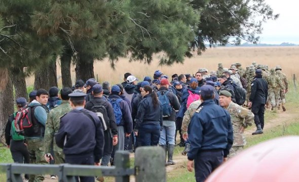 Búsqueda de Loan: encontraron más huellas en la zona donde se realizan los rastrillajes en Corrientes