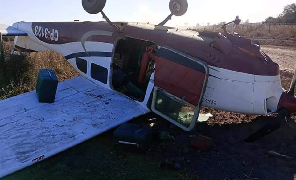 Cayó una avioneta narco en Chaco: encontraron más de 300 kilos de cocaína en su interior