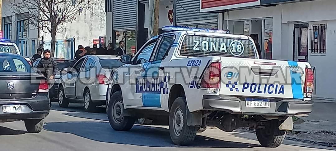 Un vecino alertó un robo a dos cuadras de la comisaría primera de Ezeiza