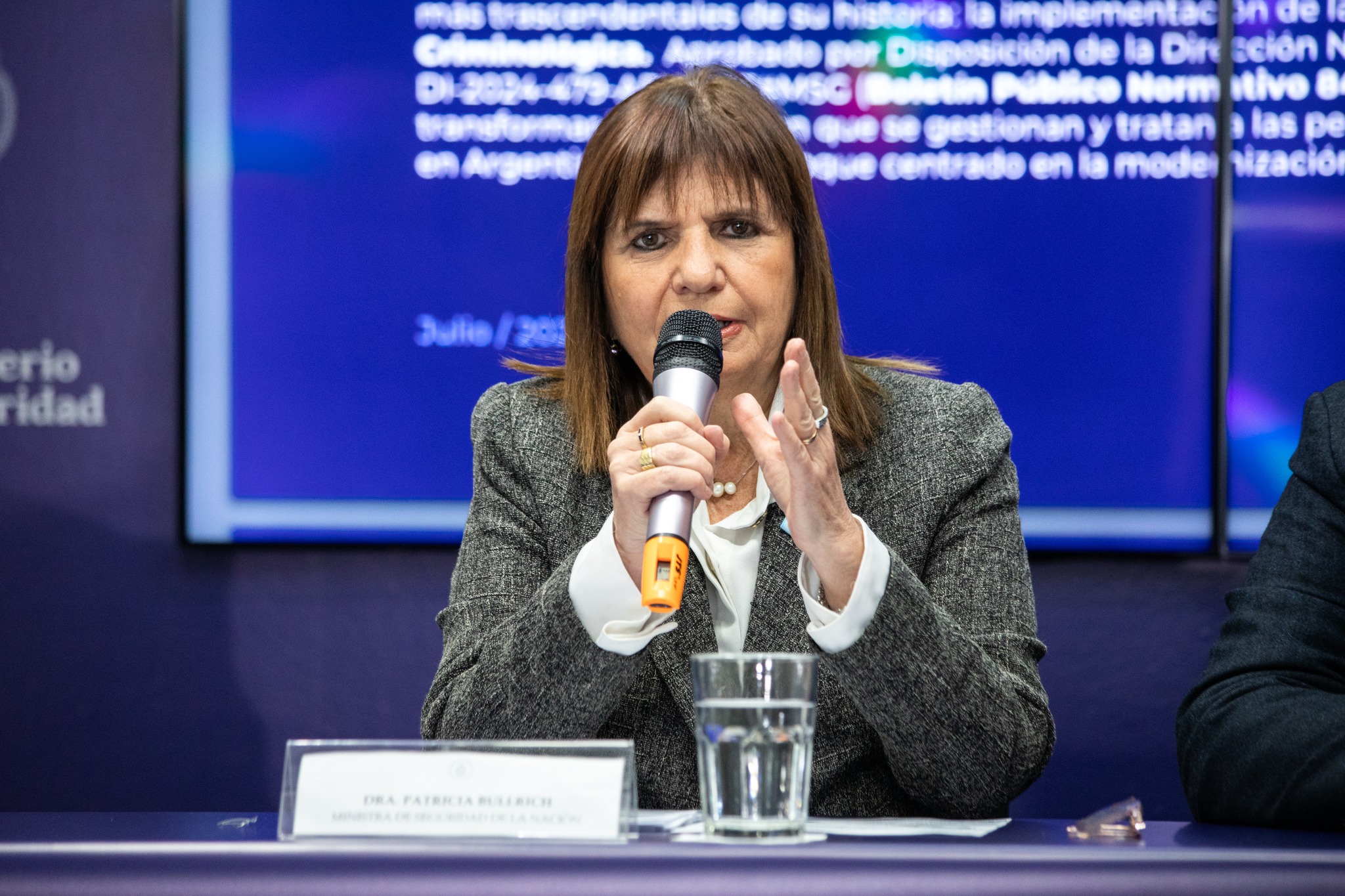 Bullrich presentó cambios en el sistema penitenciario: 