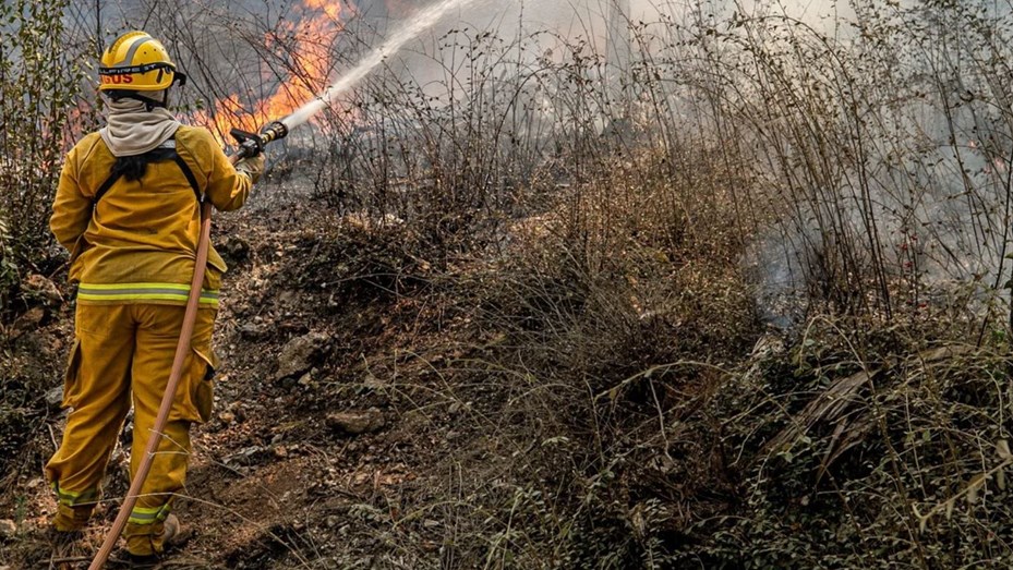 Córdoba: el fuego ya consumió unas 3.500 hectáreas en el Cerro Champaquí