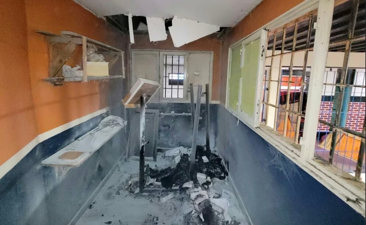 Intento de motín en el penal de Florencio Varela: destrozos y más de 500 postas para contener a los presos