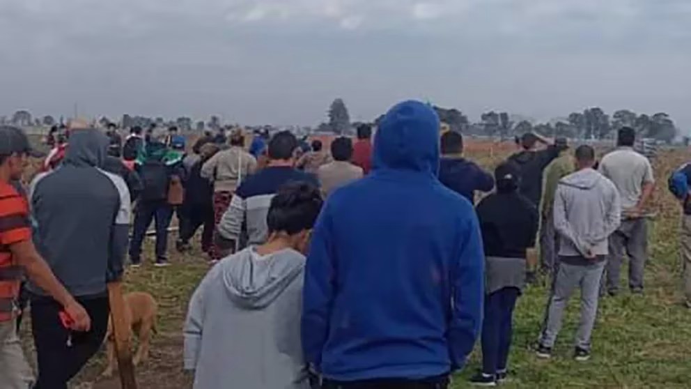 Tensión e incidentes entre la Policía y cientos de familias que fueron desalojadas de un predio usurpado en La Matanza