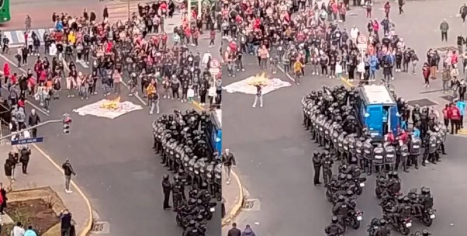 Murió de un paro cardíaco el hombre que había sido hospitalizado tras los incidentes en el Obelisco