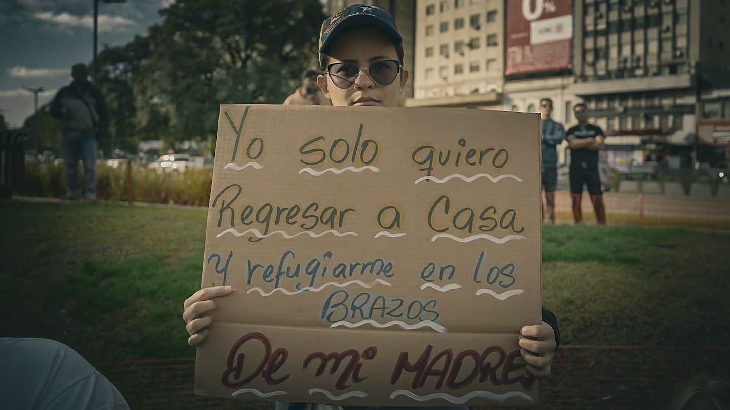 Miles de venezolanos se concentraron en el Obelisco contra el gobierno de Nicolás Maduro