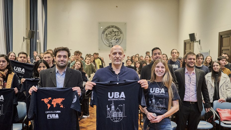 Intercambio educativo: 60 embajadores de la UBA comienzan sus prácticas