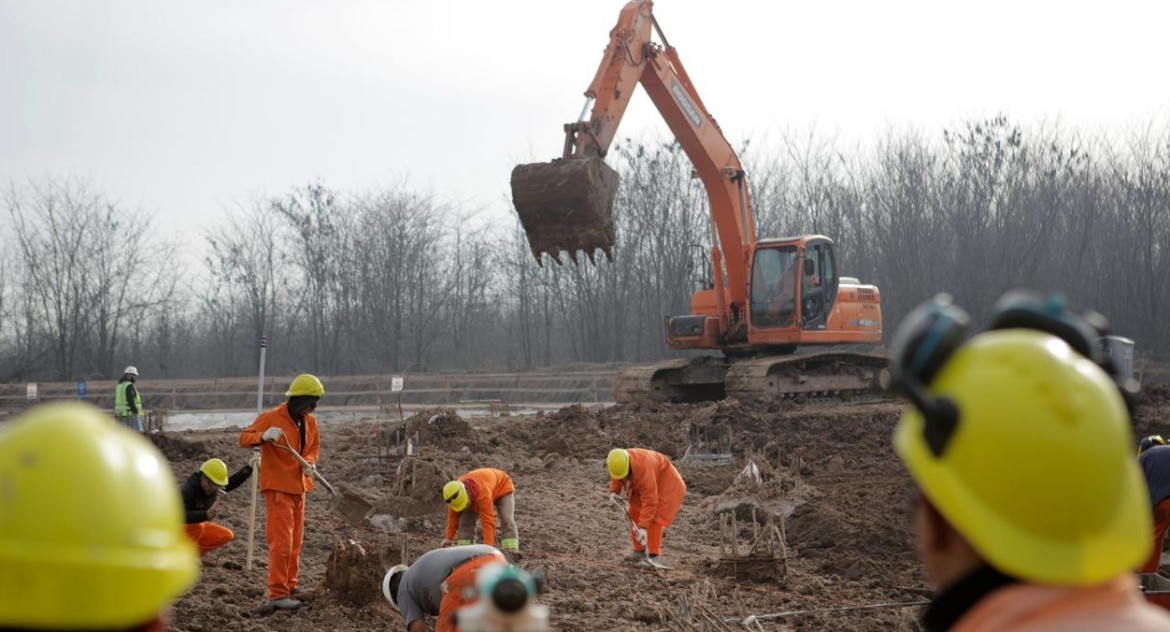 AySA continúa avanzando con la construcción de la Planta Depuradora Laferrere que beneficiará a 150 mil habitantes