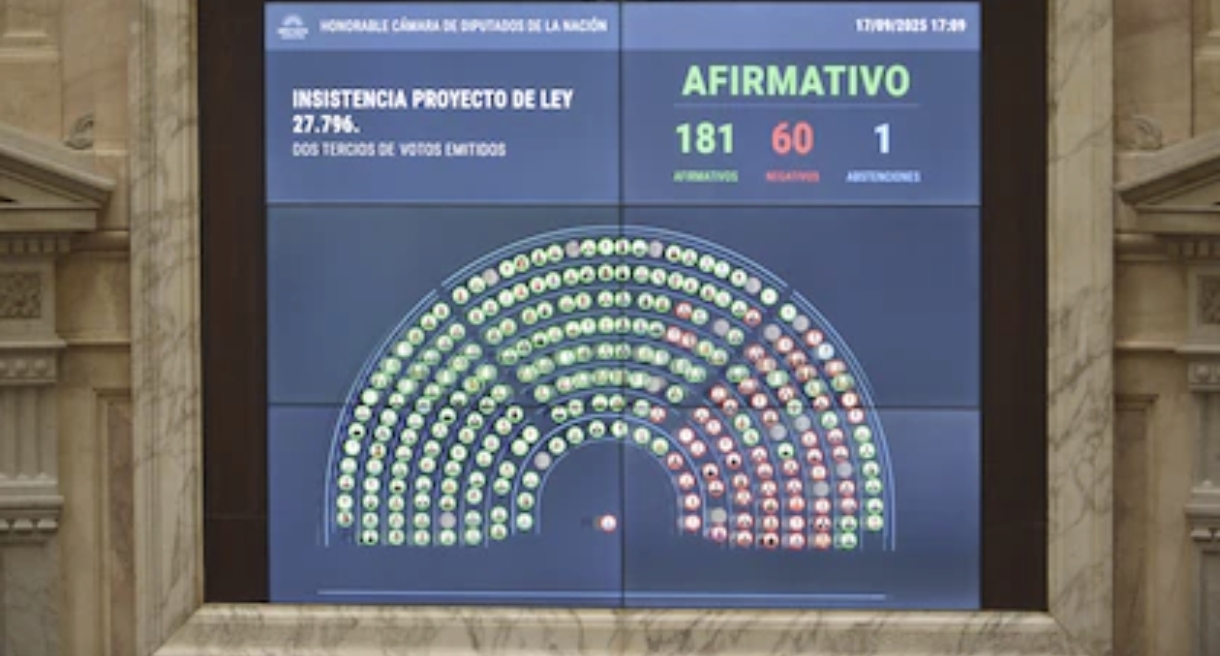 Contundente rechazo a los vetos de Milei: Diputados ratificó el financiamiento del Garrahan y las universidades