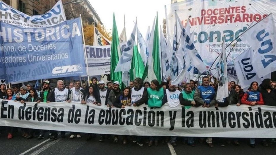 Tras la ratificación del veto, los gremios lanzaron un paro para este jueves en todas las universidades