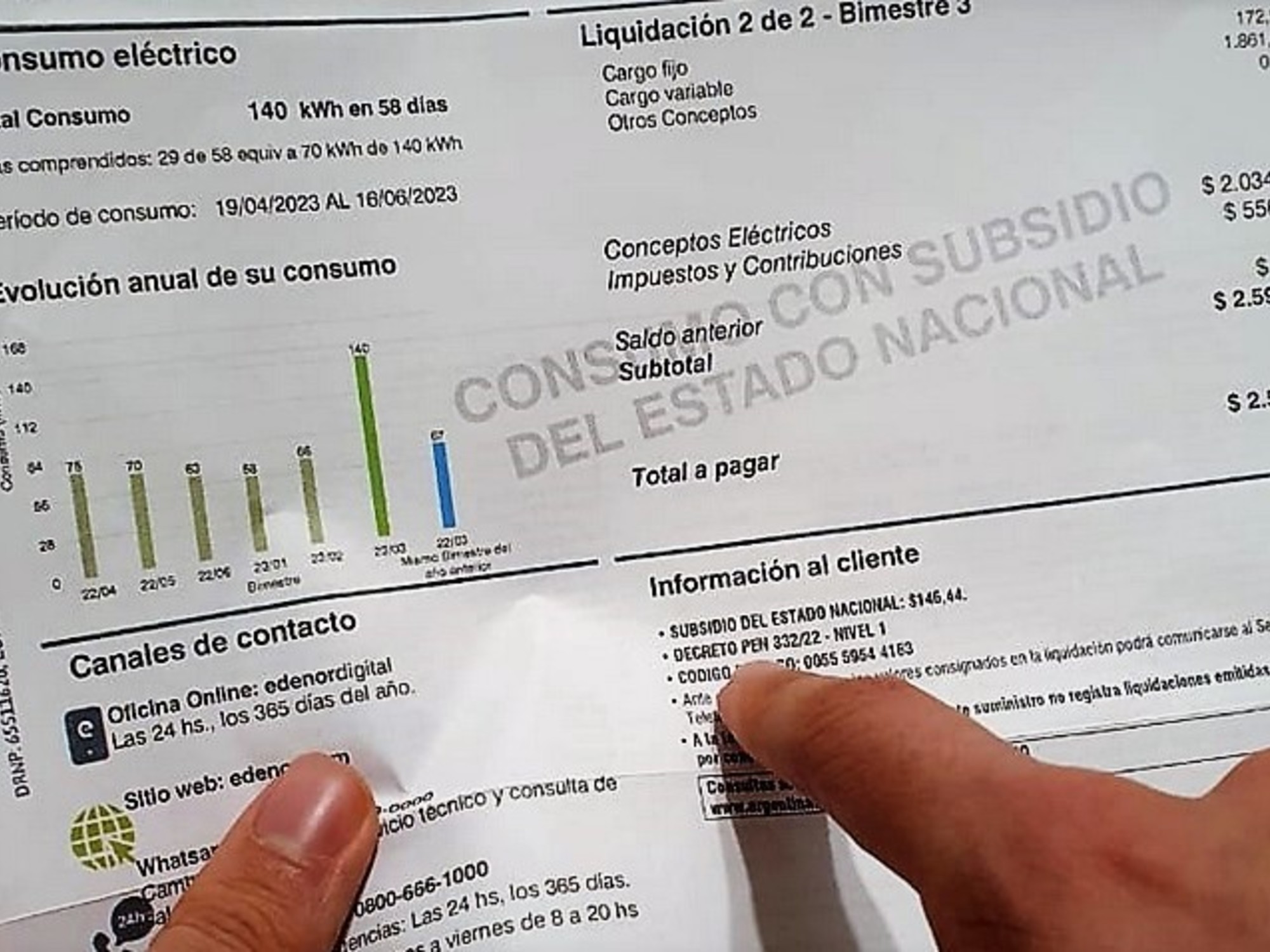 Entra en vigencia la nueva normativa que prohíbe incluir impuestos y tasas en facturas de servicios públicos