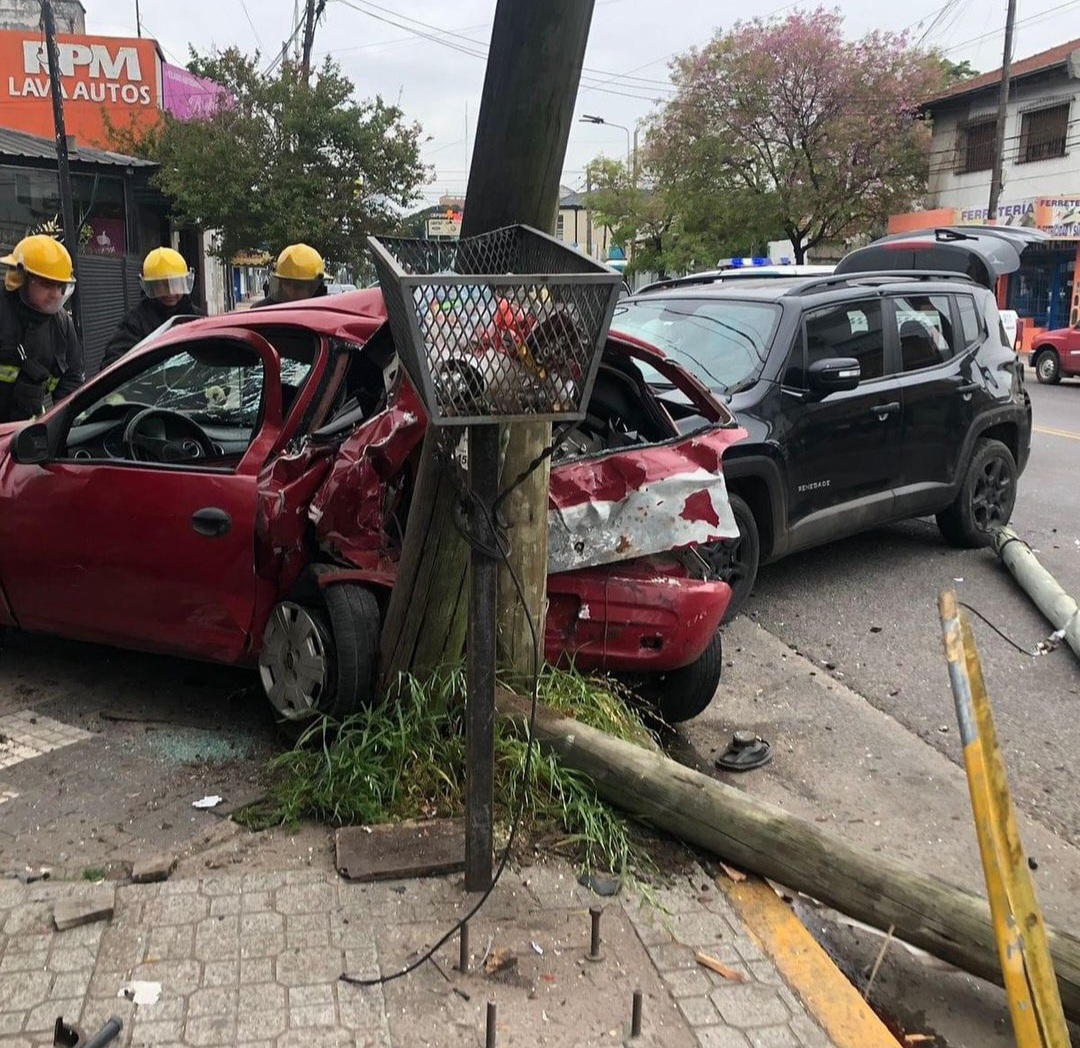 Terrible accidente en Monte Grande