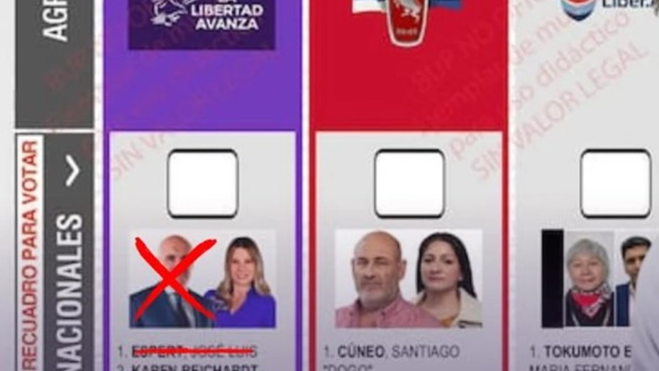 La Libertad Avanza pedirá la reimpresión de las boletas y aguarda la definición de la Justicia Electoral