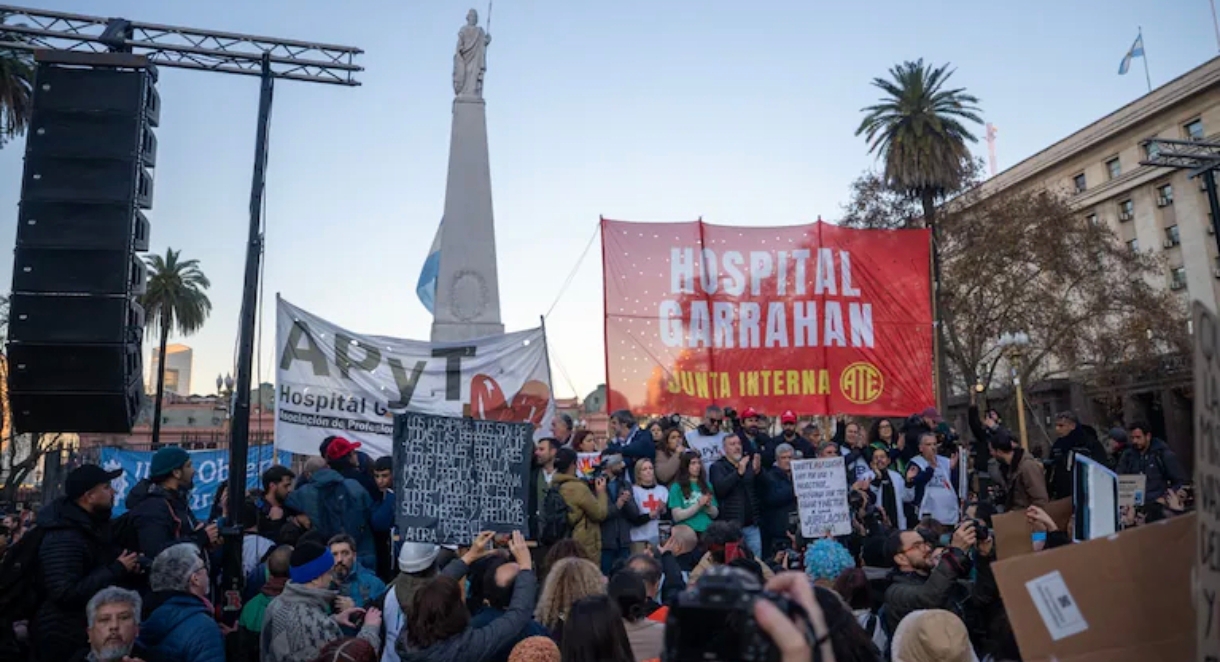 Trabajadores del Garrahan vuelven a parar por la ley de emergencia pediátrica