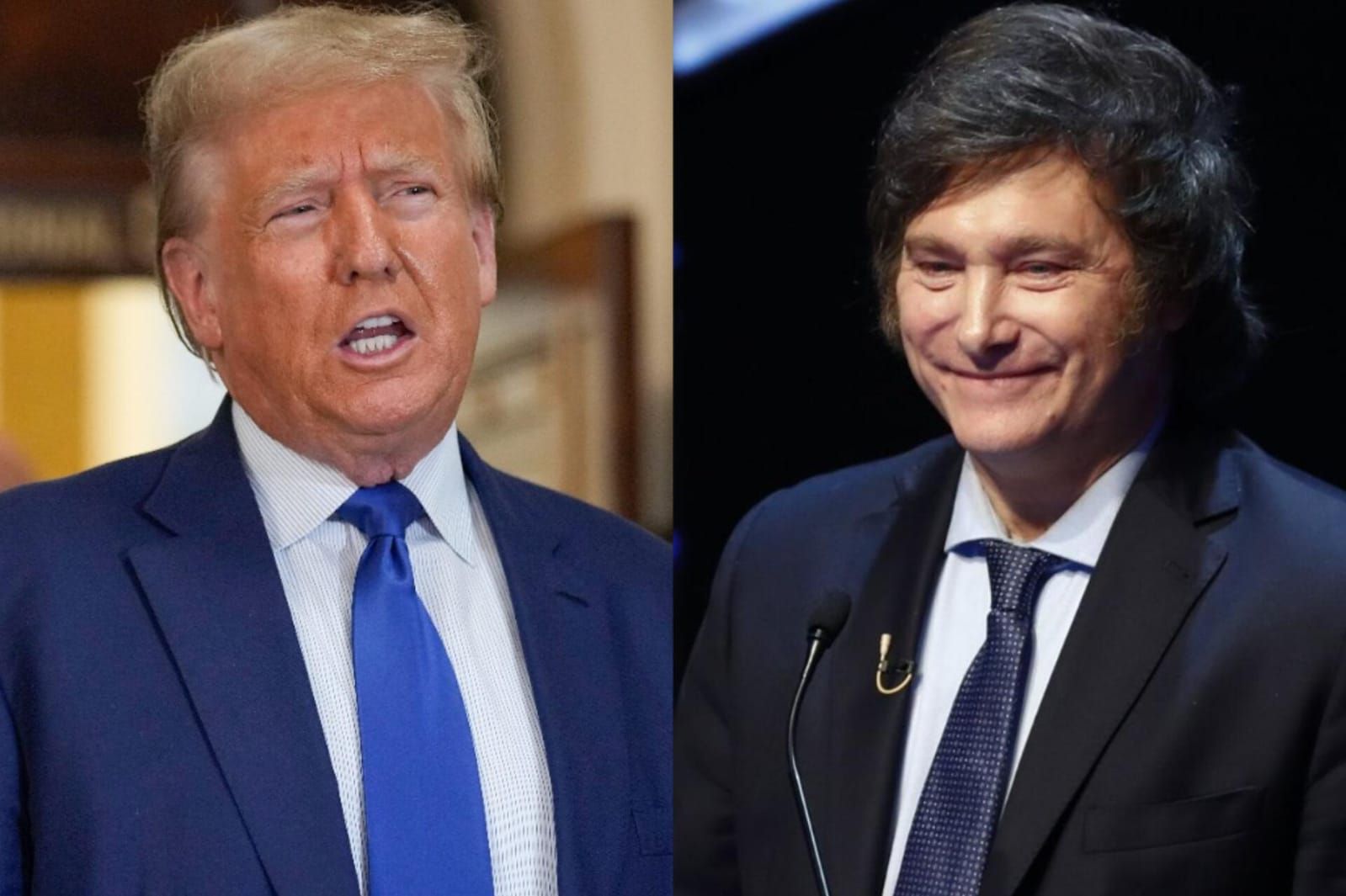 Trump llamó a Milei para felicitarlo: 