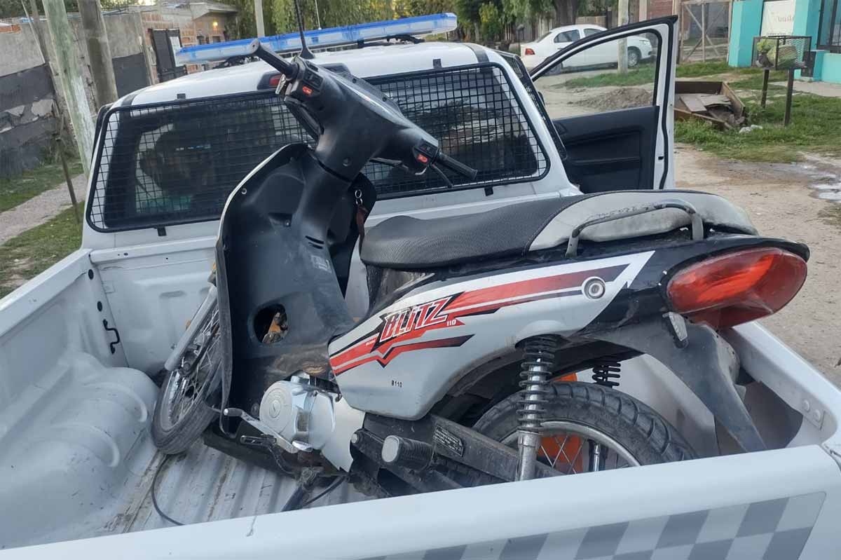 Robaron una moto en Uribelarrea y la vendieron en Tristán Suárez dos menores detenidos