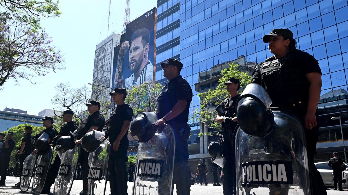 Funcionarios nacionales y porteños coordinan el operativo de seguridad por la marcha