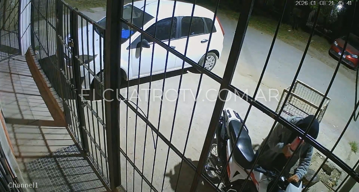 Robaron una moto en Carlos Spegazzini 