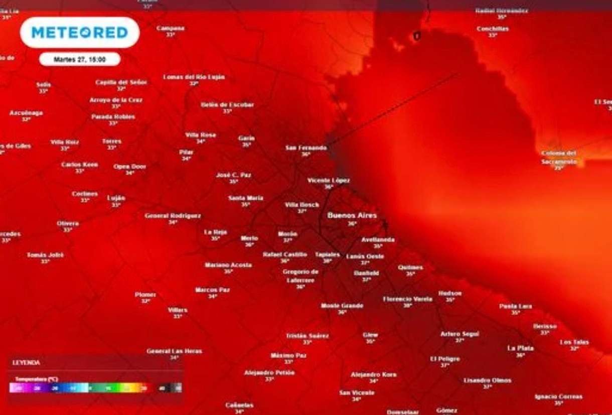 Ola de calor en el AMBA: alerta por calor extremo, chance de tormentas en la semana. Te contamos cuándo llega el alivio