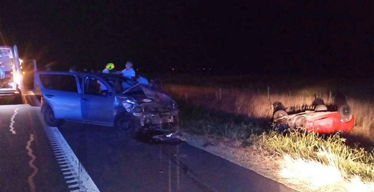 Choque múltiple en Ruta 205 falleció un vecino de Máximo Paz