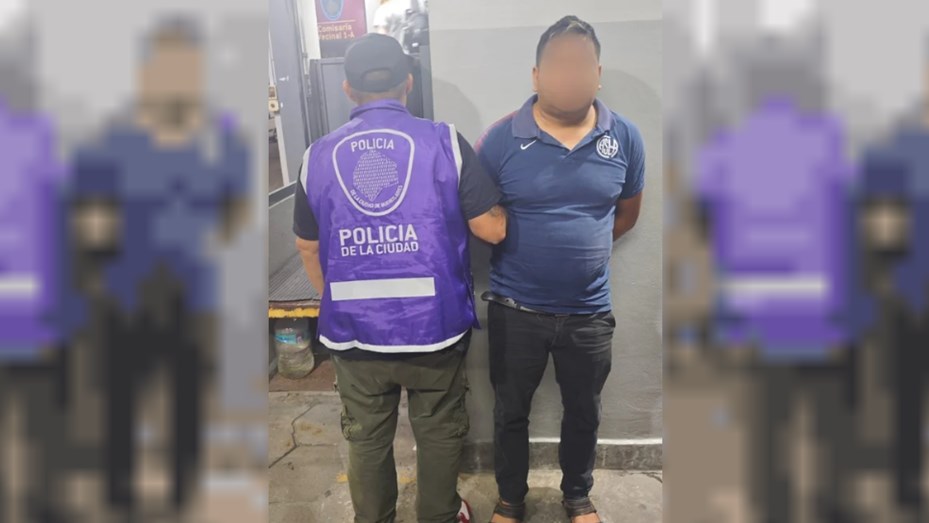 Detuvieron en Flores a un hombre condenado a ocho años de cárcel por abuso sexual