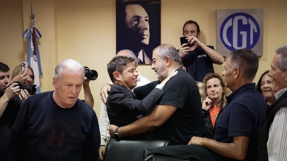 Kicillof se reunió con la CGT: 