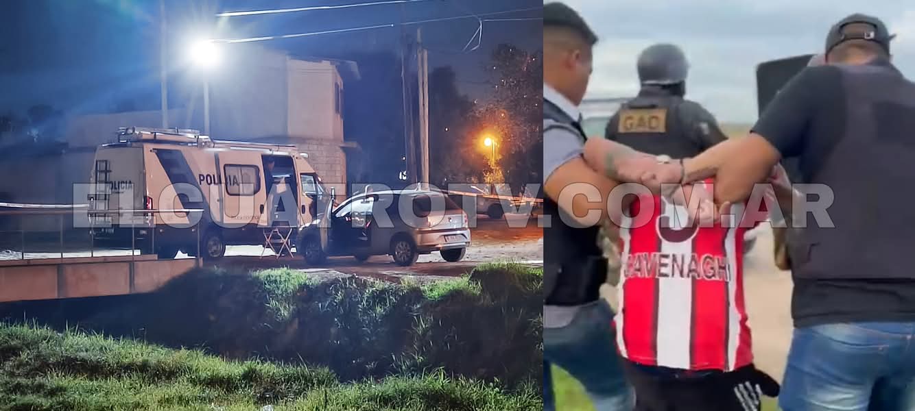 Detuvieron a dos hombres por balear a un policía en El Jagüel