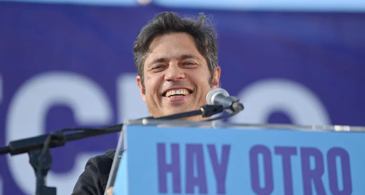 Kicillof llamó a formar un gran frente bonaerense, dijo que “el único rival es Milei” y envió un guiño a CFK