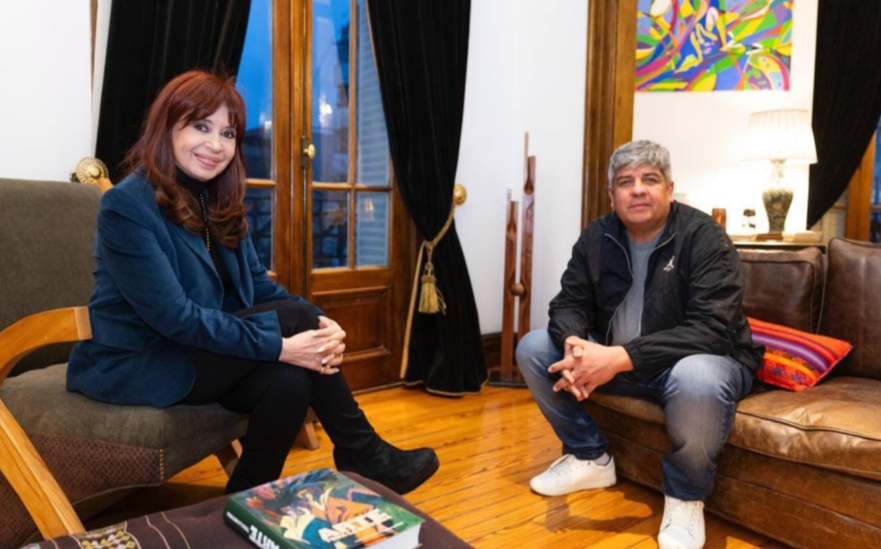 Pablo Moyano se reunió con Cristina Kirchner y habló sobre la marcha del miércoles: 
