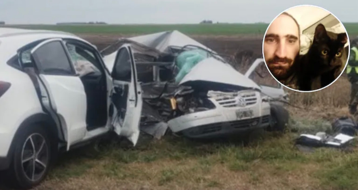 Un médico murió en un violento choque frontal en la Ruta 55 cuando viajaba a cubrir una guardia pediátrica