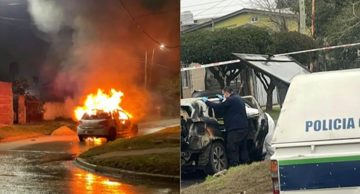 Encontraron dos cuerpos calcinados dentro de un auto en Tortuguitas e investigan un ajuste de cuentas