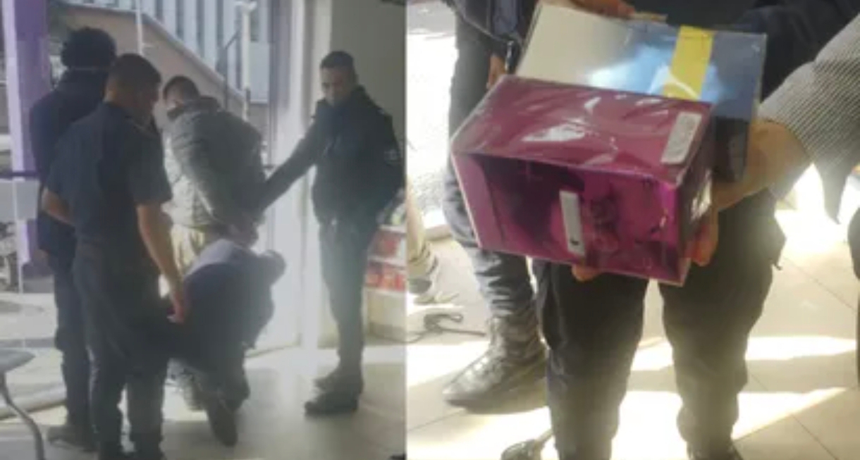 Intentaron robar perfumes de una farmacia en pleno centro de Ezeiza: un delincuente detenido