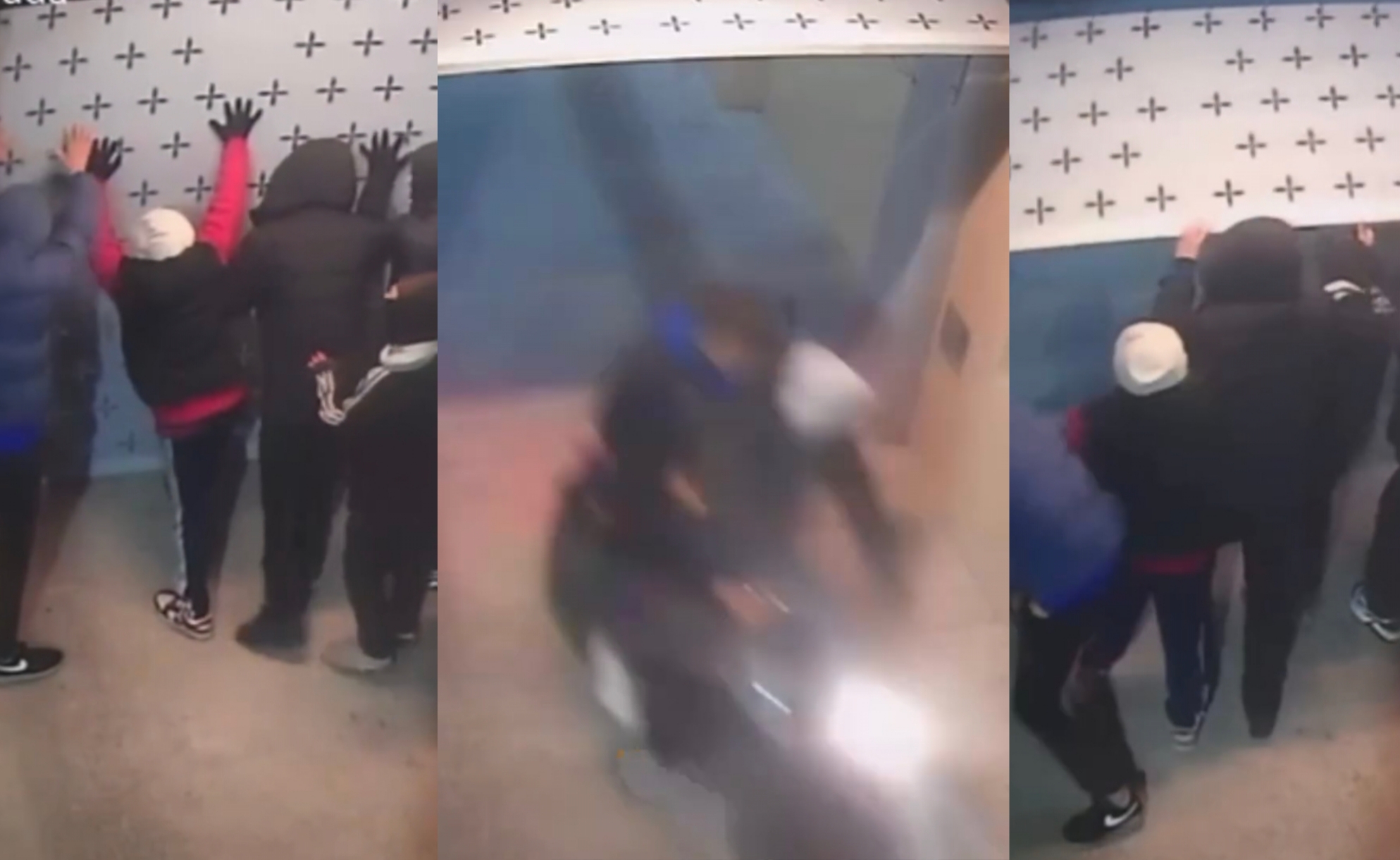 Más de siete delincuentes robaron en pleno centro de Monte Grande