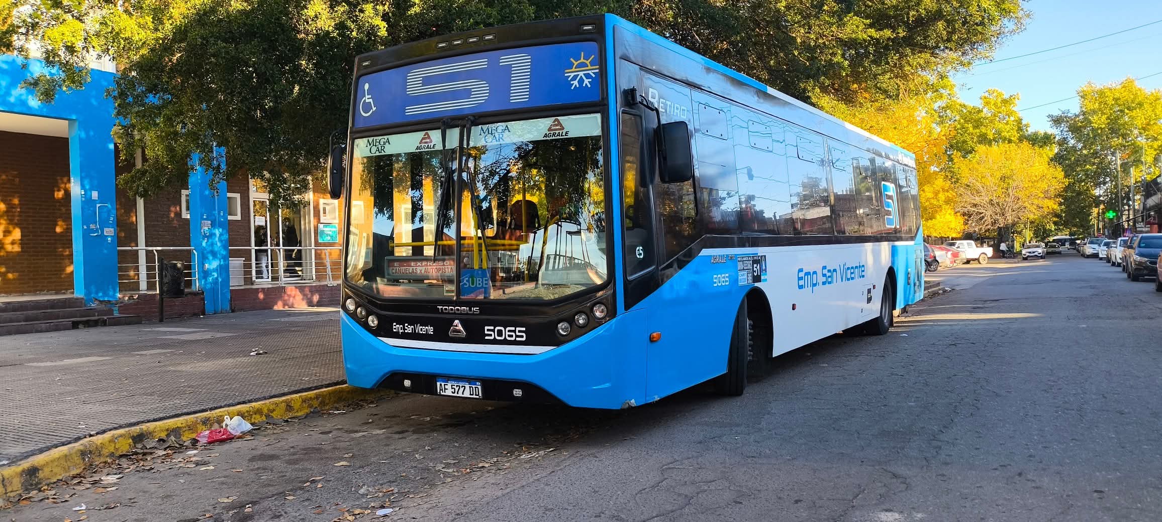 Reducen la frecuencia del Expreso 51 de San Vicente y Cañuelas por vacaciones de invierno