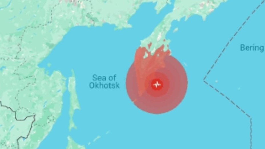 Alarma en Rusia: terremoto de 8.8 puntos en la península de Kamchatka