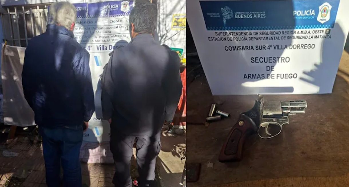 Un jubilado mató a balazos a un ladrón que había entrado a robar a su casa en González Catán