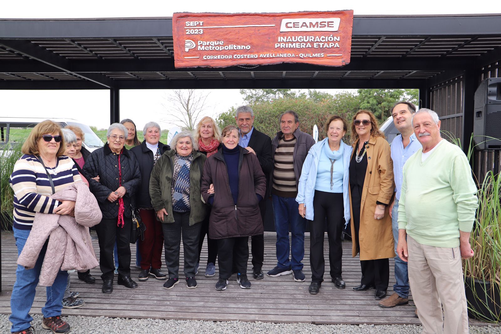 Inauguración de  la primera etapa del Parque Metropolitano – Corredor costero Avellaneda y Quilmes.