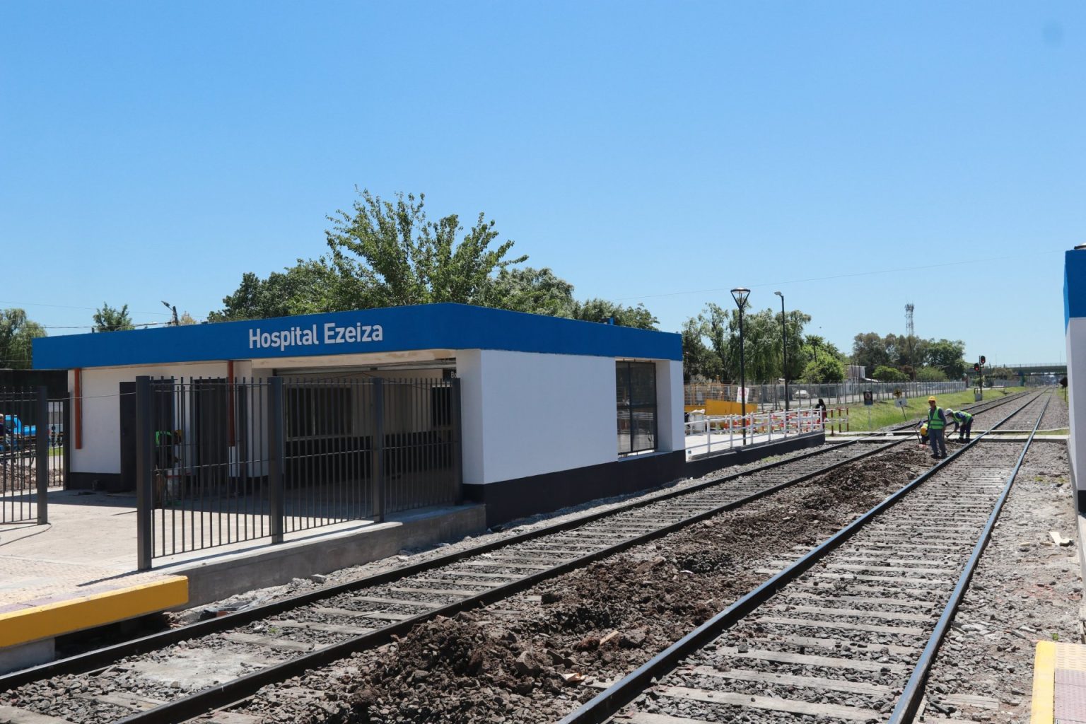 Línea Roca: delegan al municipio la finalización de las obras de la estación Hospital Ezeiza