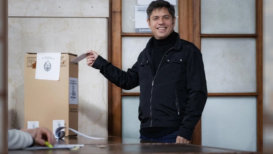 Contundente victoria de Axel Kicillof en la Provincia de Buenos Aires