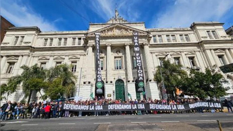 Paro docente universitario: reclaman poner en marcha la Ley de Financiamiento Universitario