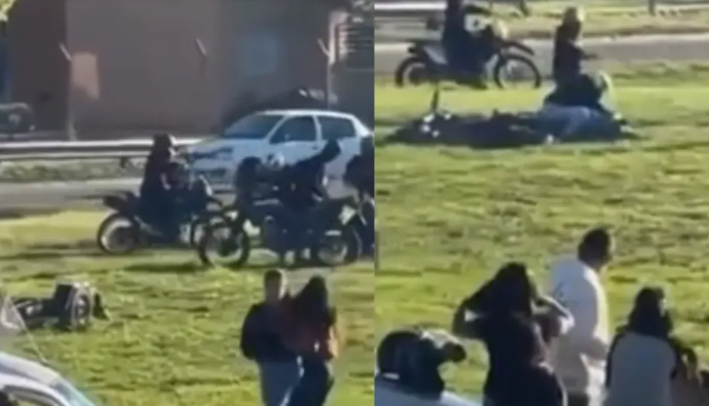Cuatro detenidos por el robo de una moto en punta de pistola en Ezeiza