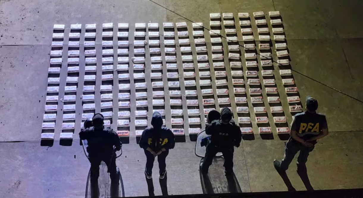 Megaoperativo antidroga en el AMBA: la Policía Federal secuestró más de 280 kilos de cocaína