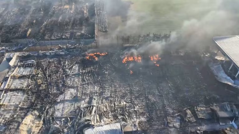 Incendio en Ezeiza: detectaron la sustancia que desató las llamas y extenderán las pericias