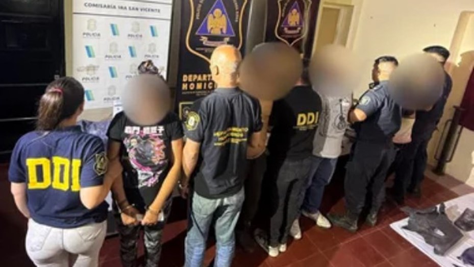 Un jubilado murió durante un robo en su casa de San Vicente: cinco detenidos